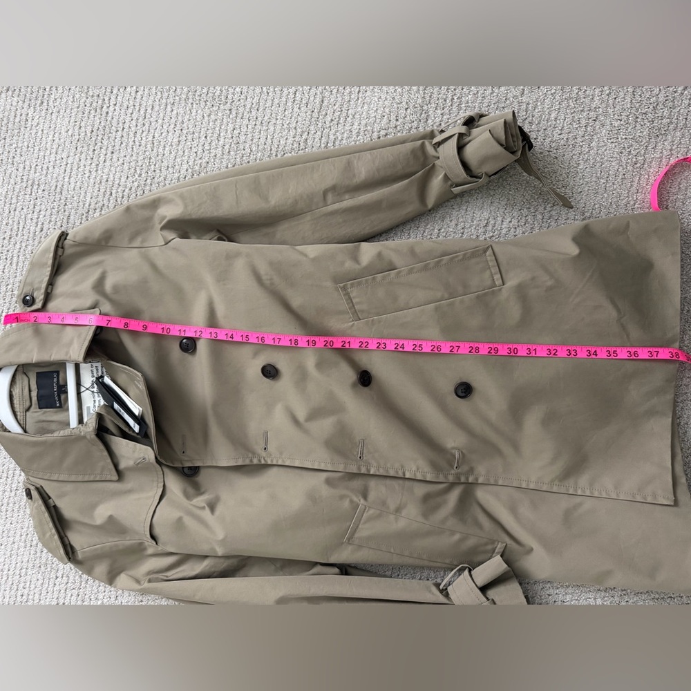 Banana Republic Oversized Tan Trench Coat - Picture 8 of 8